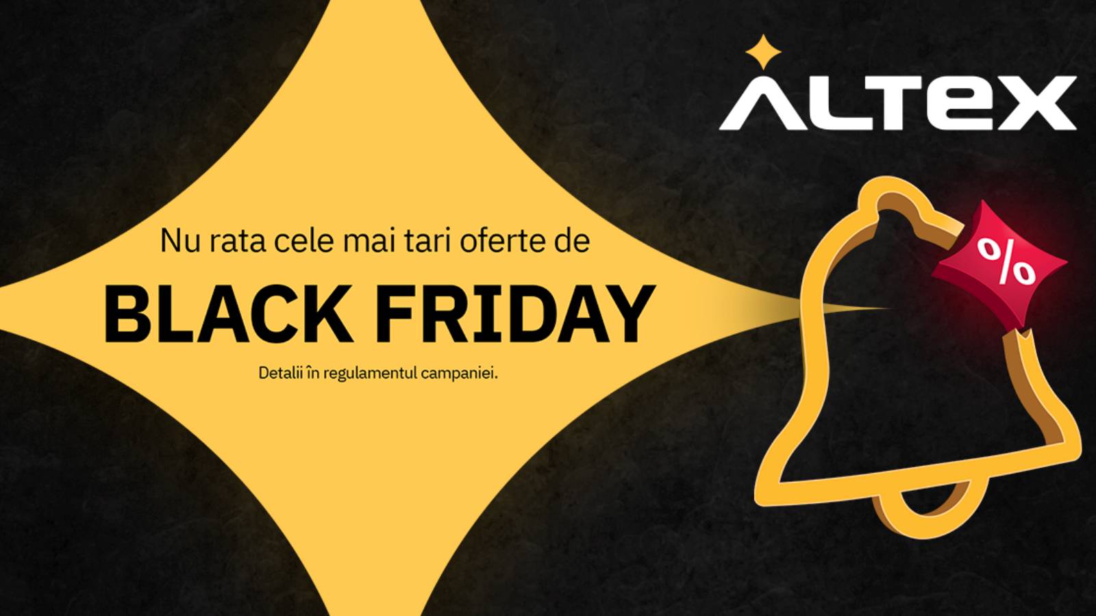 ALTEX Anunță Oficial Reducerile BLACK FRIDAY 2023 Iată Poți Cumpăra Ieftin