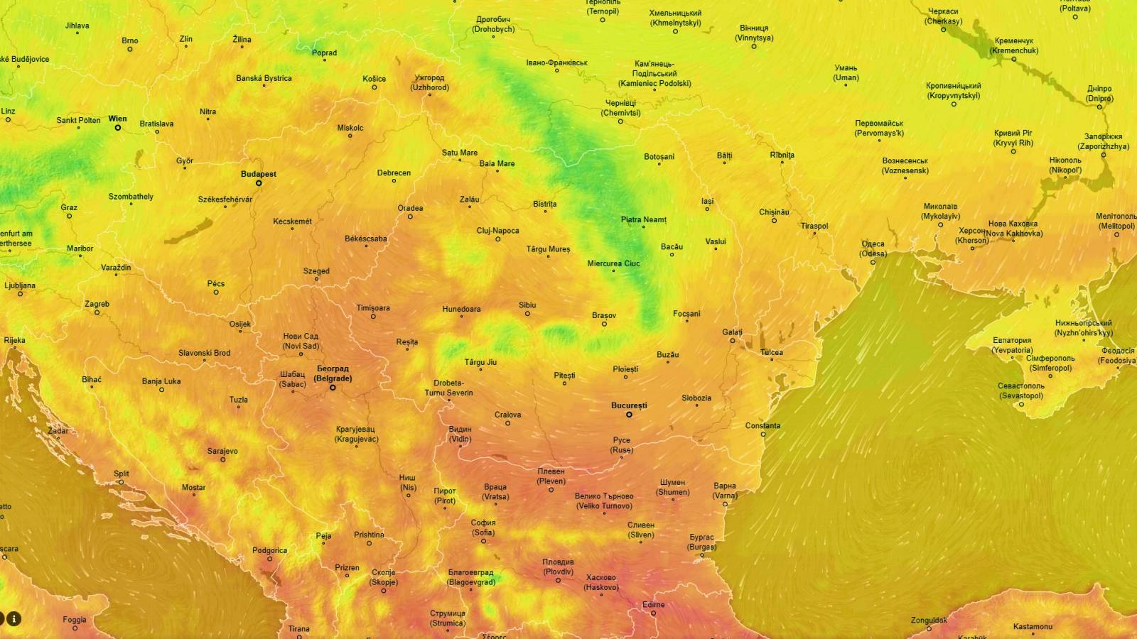 ATENTIONAREA ANM Meteorologica Oficiala NOWCASTING ULTIM MOMENT Romania 8 Mai 2024