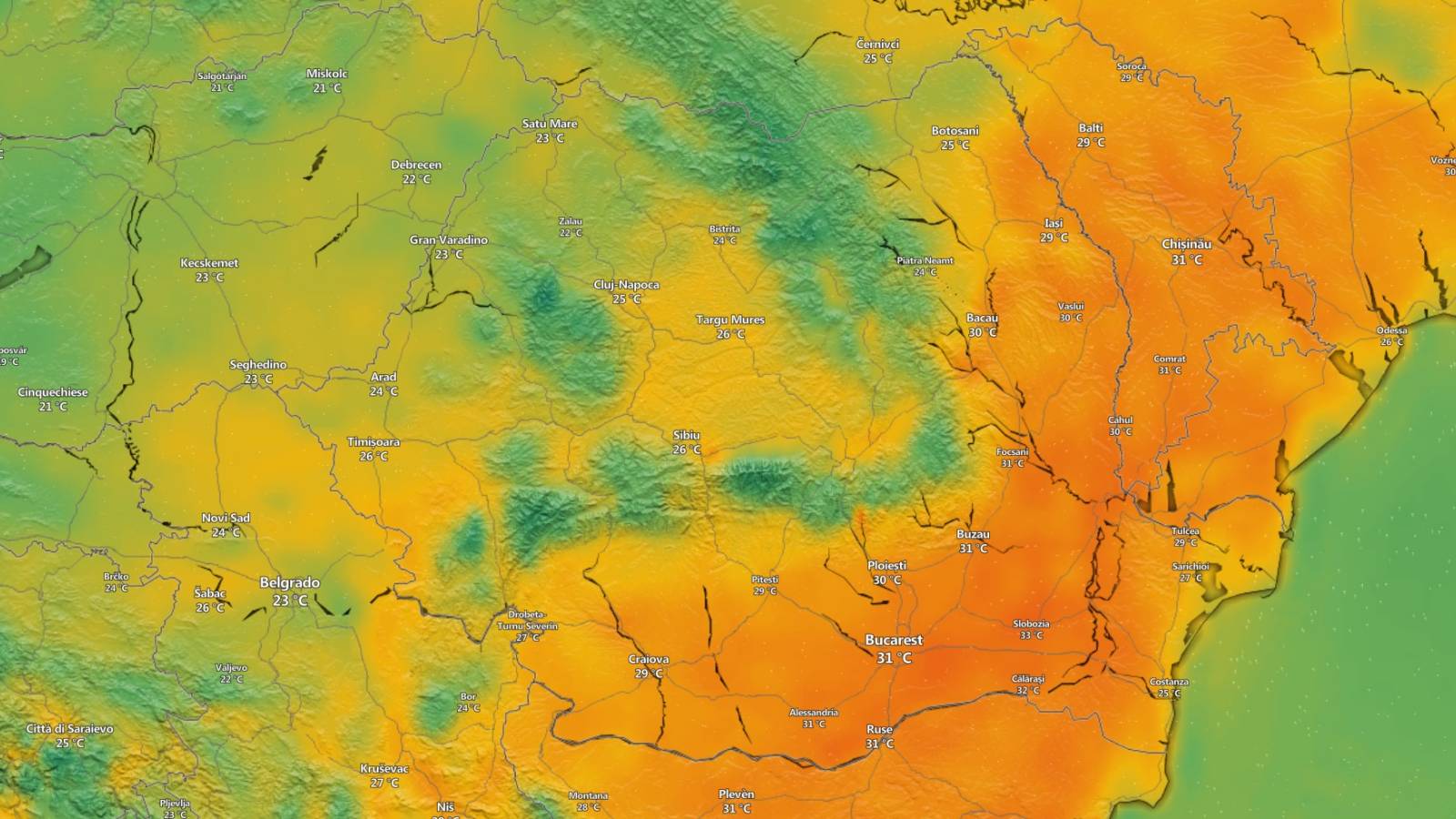 AVERTIZARILE Meteorologice ANM Oficiale NOWCASTING ULTIM MOMENT 29 Mai 2024 Romania