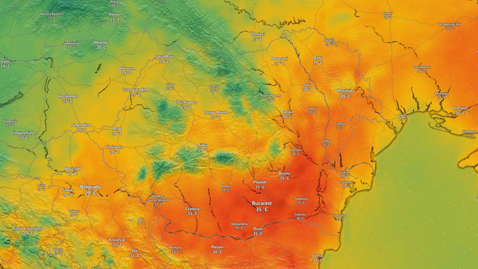 ANM ALERTA Meteorologica NOWCASTING Oficiala ULTIM MOMENT 9 Iunie 2024 Romania