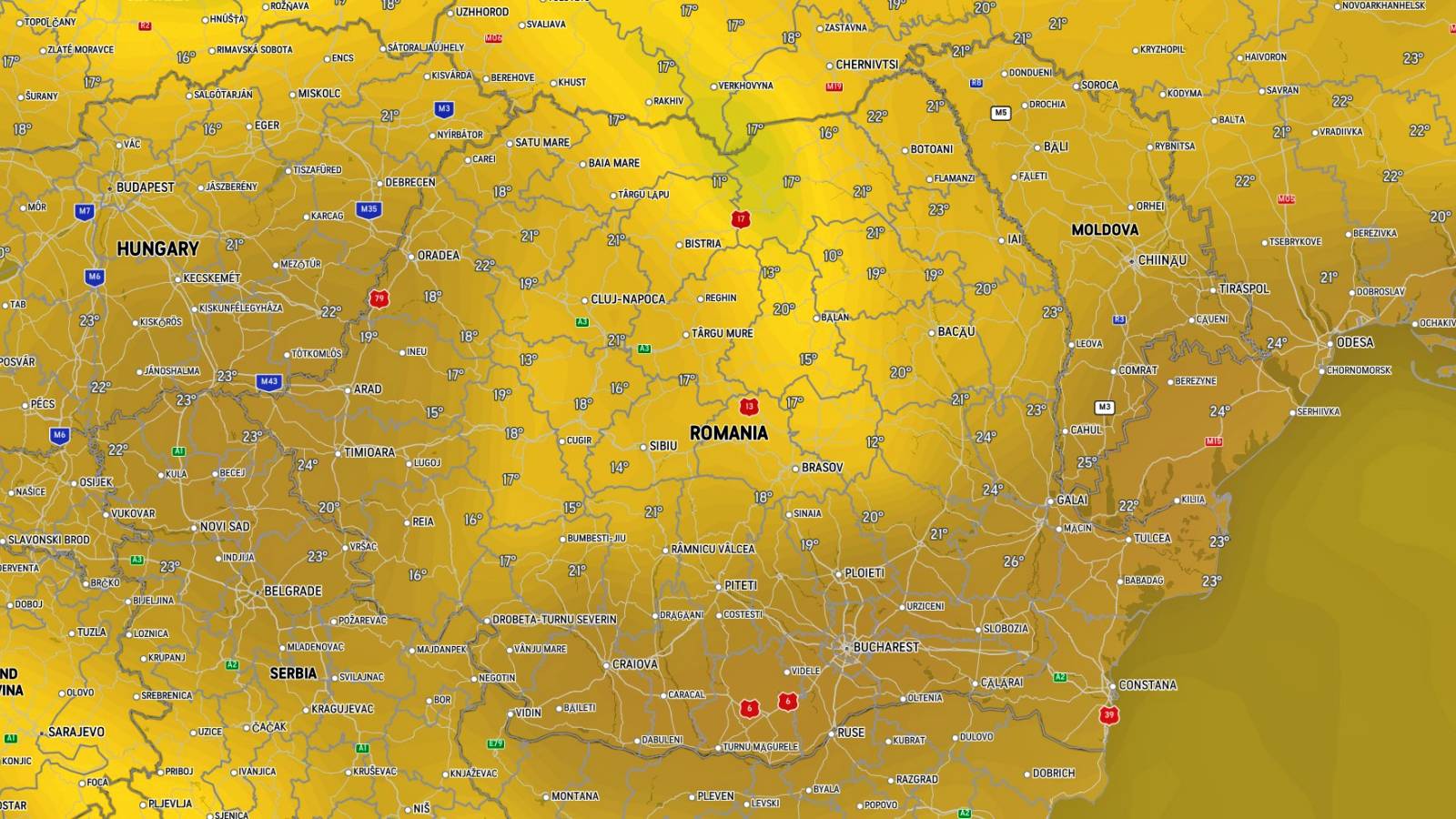 ANM AVERTIZARE Meteorologica Oficiala NOWCASTING ULTIM MOMENT 8 Iunie 2024 Romania