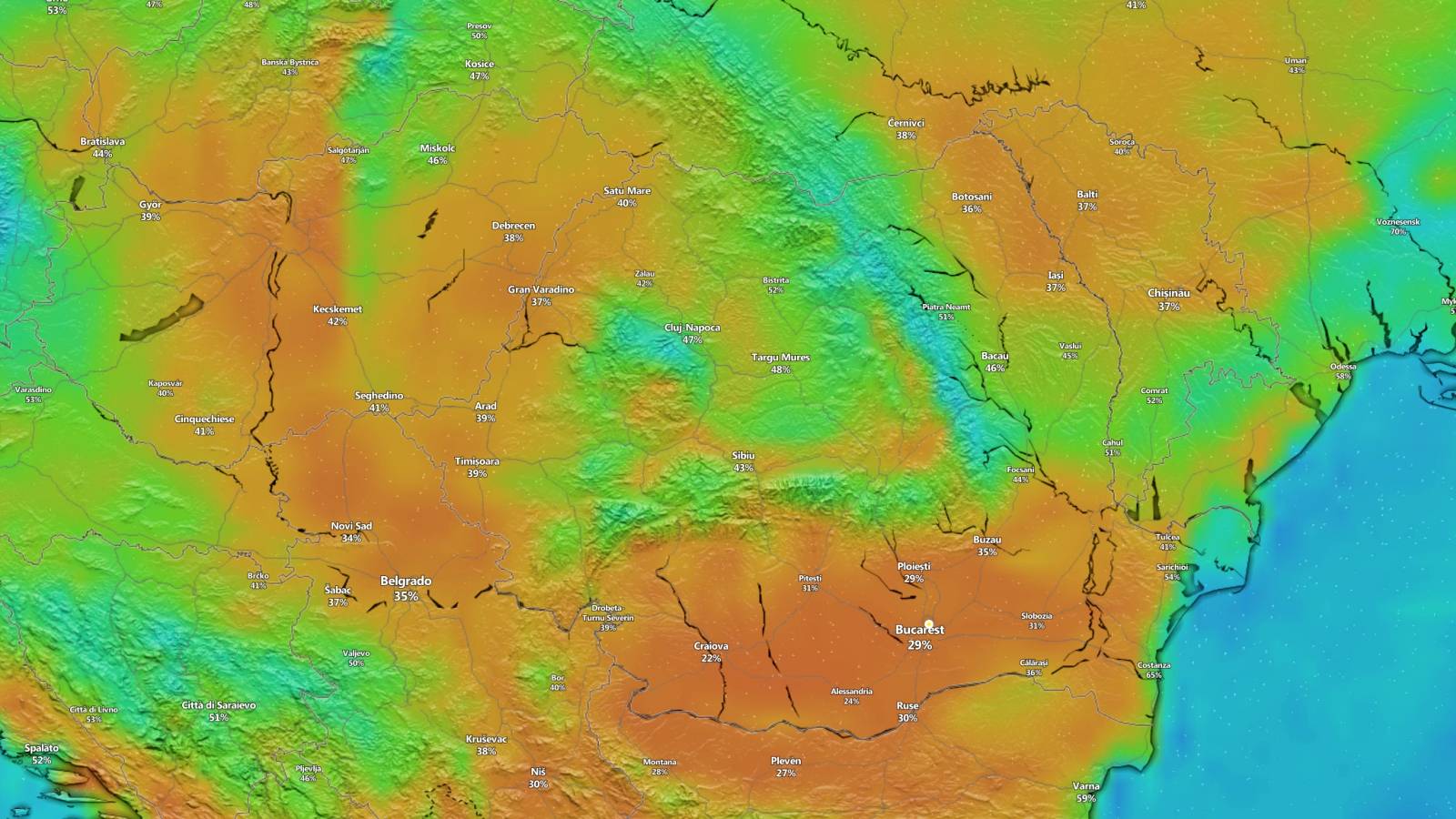 ANM AVERTIZARI Meteorologice NOWCASTING Oficiale ULTIM MOMENT 18 Iunie 2024 Romania