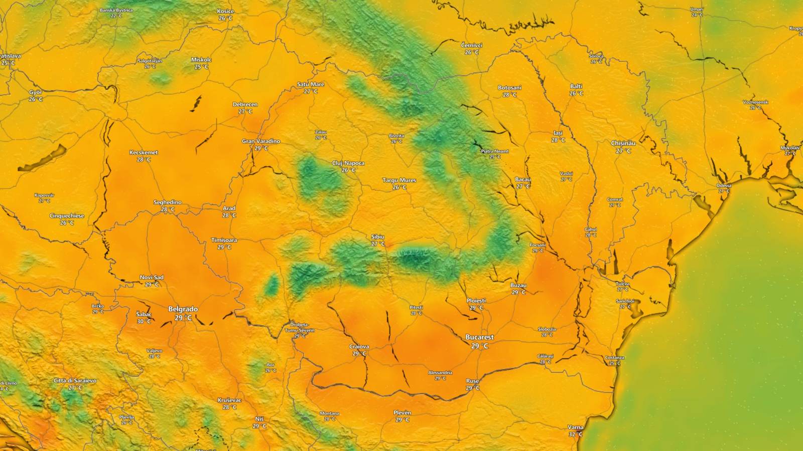 ANM Anunturi Oficiale ULTIM MOMENT Informari Prognoza Meteo Romania 30 Zile
