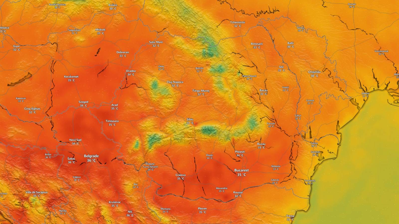 ANM Atentionare NOWCASTING Meteorologica Oficiala ULTIM MOMENT 19 Iunie 2024 Romania