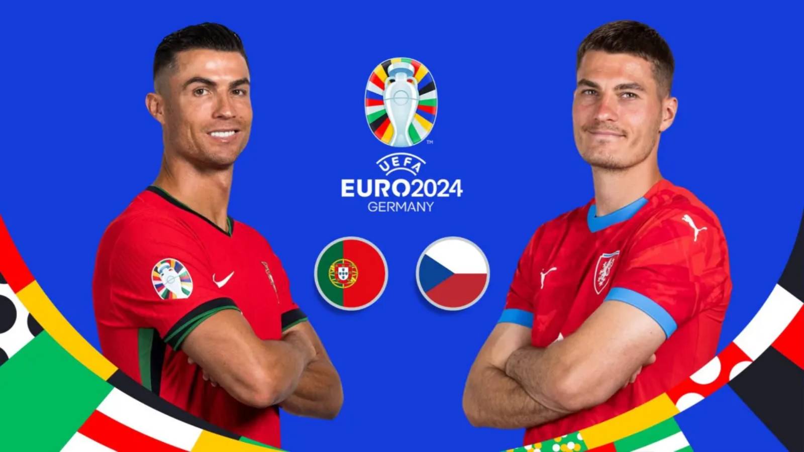 Přímý přenos utkání Portugalska s Českou republikou z ME 2024, utkání ze skupiny F