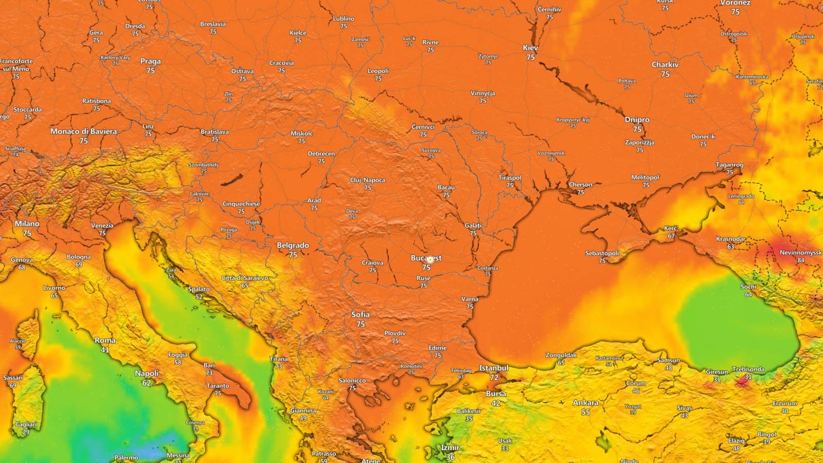 5 Coduri alerte Meteorologice ANM NOWCASTING Oficiale ULTIM MOMENT Romania 17 Iulie 2024