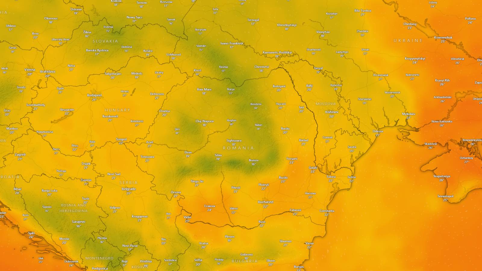 ANM ATENTIONARE Meteorologica NOWCASTING Oficiala ULTIM MOMENT Romania 26 Iulie 2024