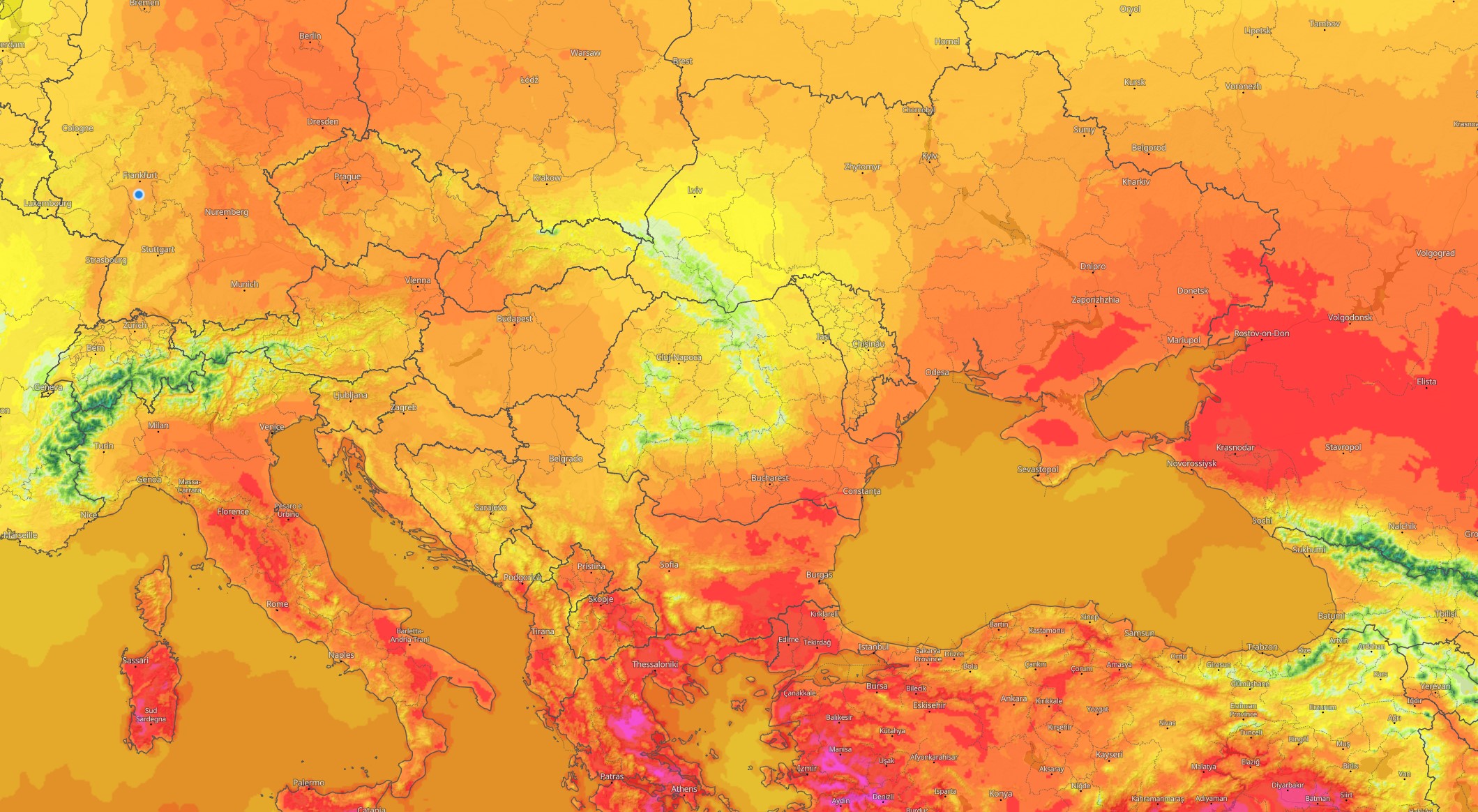 ANM ATENTIONARILE Oficiale NOWCASTING Meteorologice ULTIM MOMENT 21 Iulie 2024 Romania