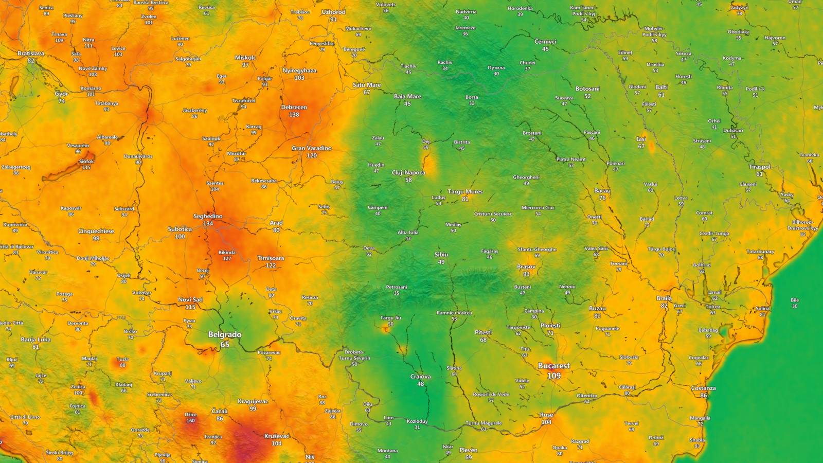 ANM AVERTIZARE Meteorologica NOWCASTING Oficiala ULTIM MOMENT 25 Iulie 2024 Romania