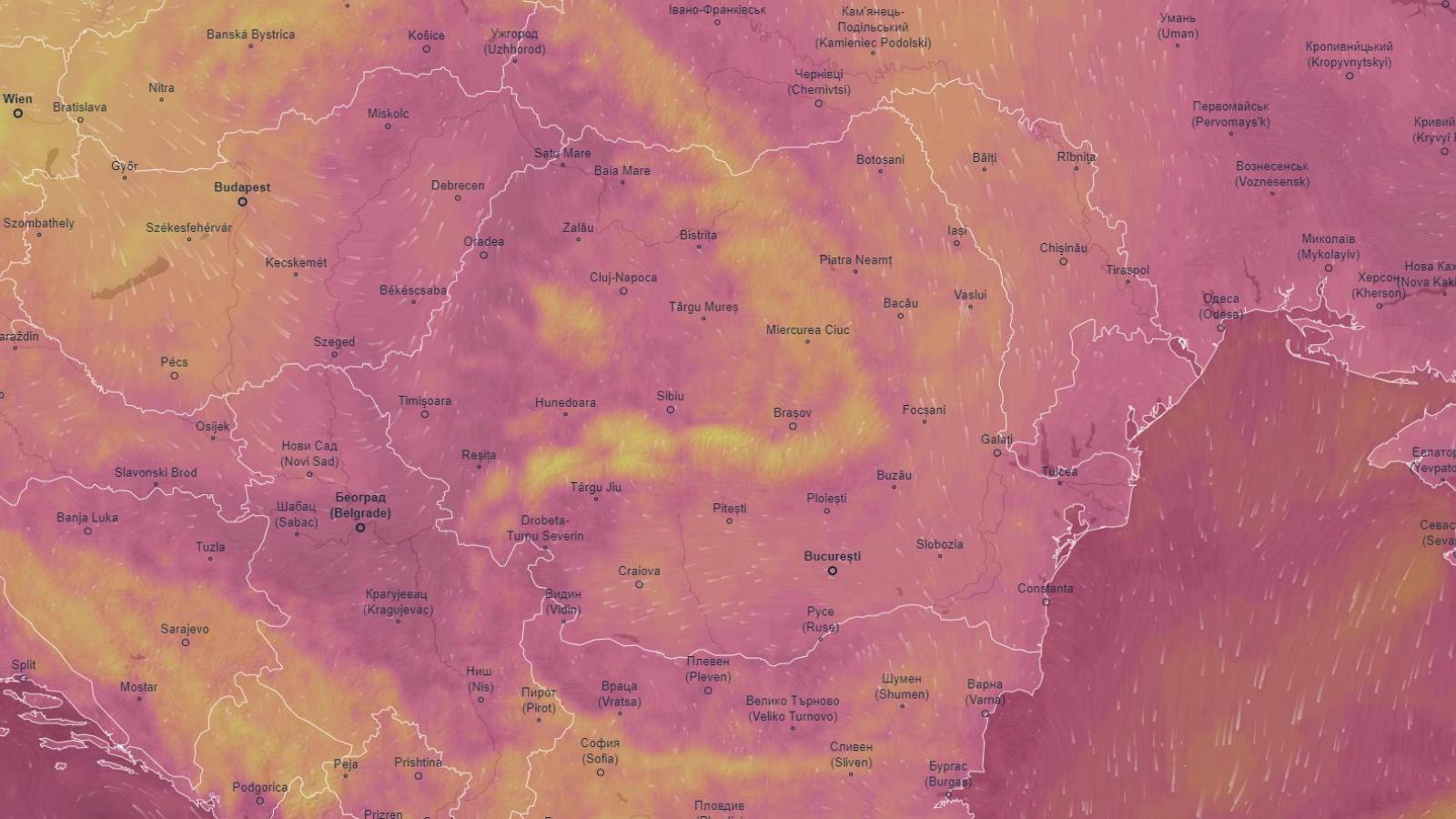 ANM AVERTIZARE Oficiala Meteorologica NOWCASTING ULTIM MOMENT 1 Iulie 2024 Romania