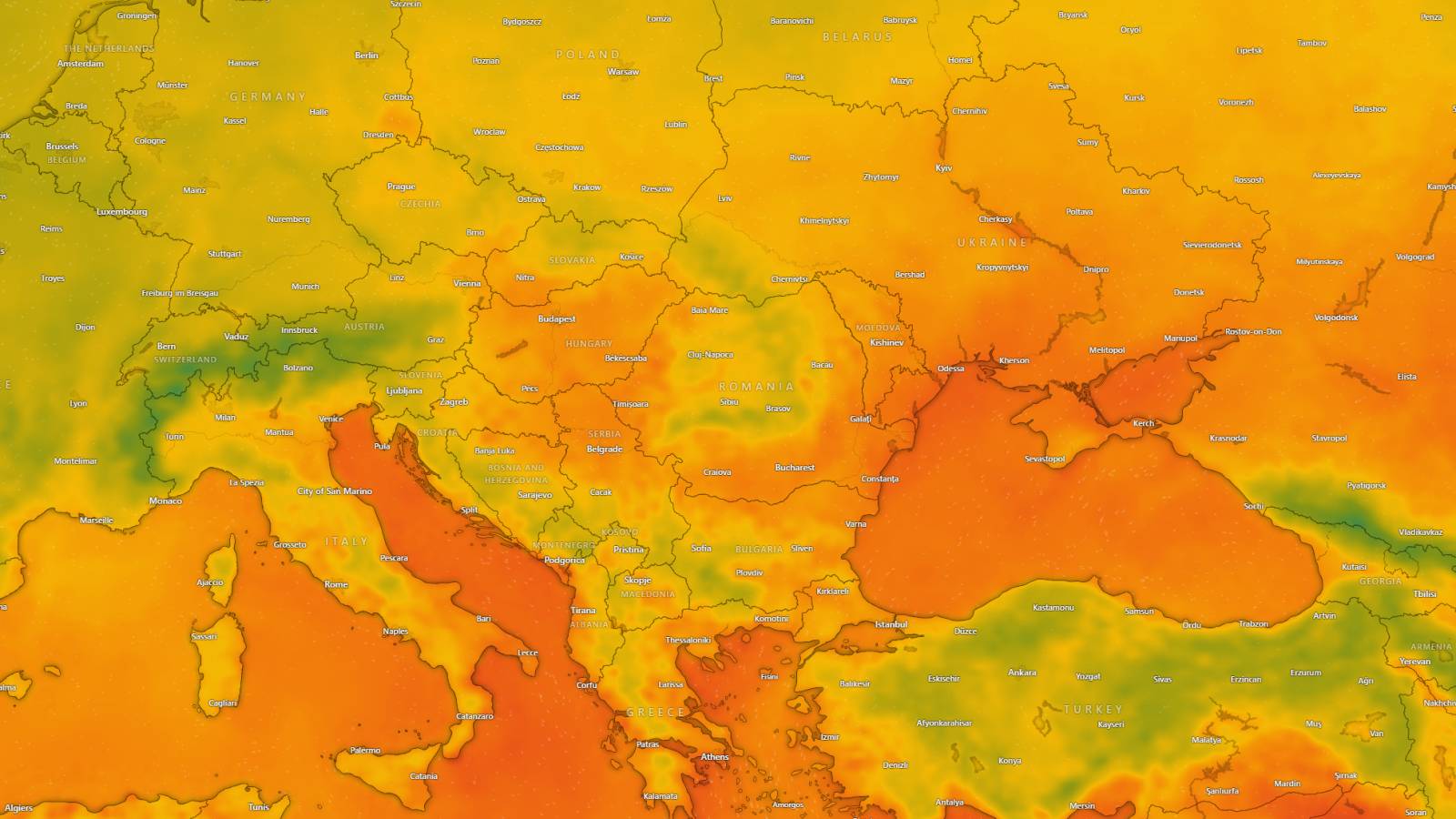 ANM AVERTIZAREA Nowcasting Meteorologica Oficiala ULTIM MOMENT 16 Iulie 2024 Romania