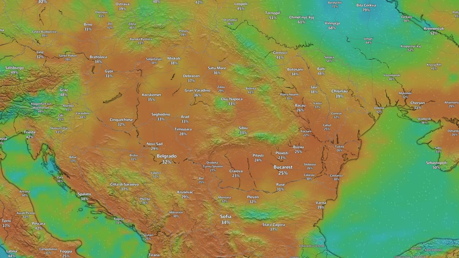 ANM Prognoza Meteo Oficiala ULTIMA ORA Actualizata Starea Vremii Romania 30 Zile