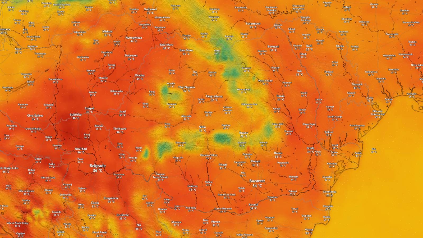 AVERTISMENT Meteorologic Oficial ANM NOWCASTING ULTIM MOMENT Romania 26 Iulie 2024