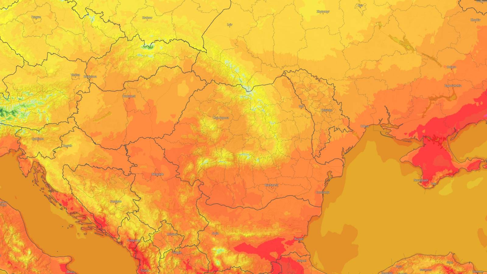 AVERTIZARE Cod Meteorologic NOWCASTING ANM Oficial ULTIM MOMENT 19 Iulie 2024 Romania