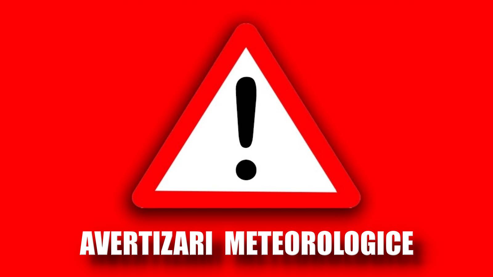 ANM Codurile Meteorologice Oficiale ATENȚIONARE ULTIM MOMENT România 25 August 2024