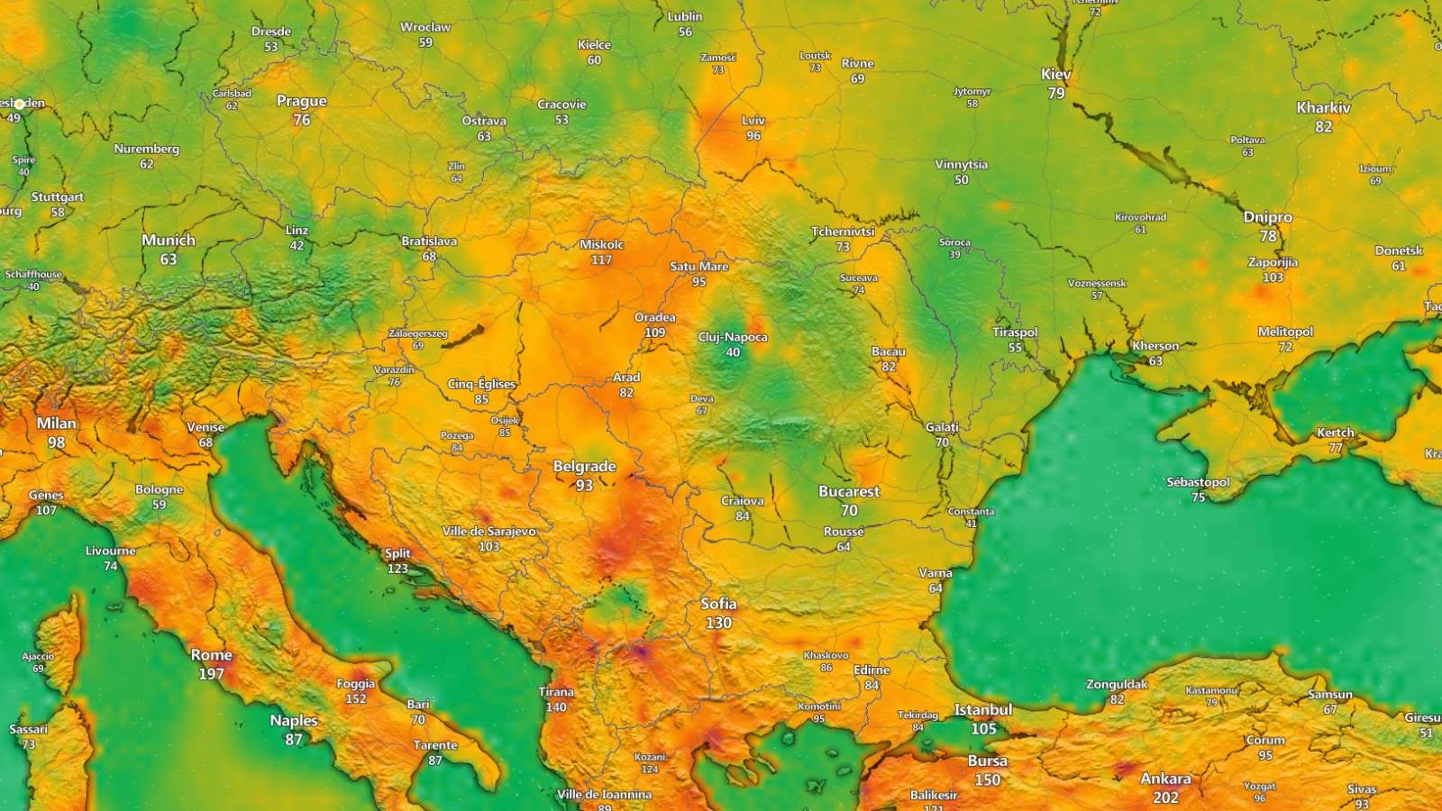 AVERTISMENTUL Meteorologic ANM Oficial NOWCASTING ULTIM MOMENT 5 August 2024 Romania