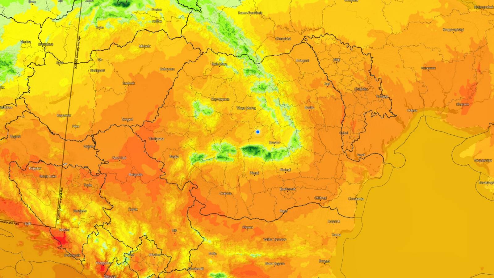 Vremea ATENTIONARE Meteorologica Oficiala ANM ULTIM MOMENT 5 August 2024 Romania