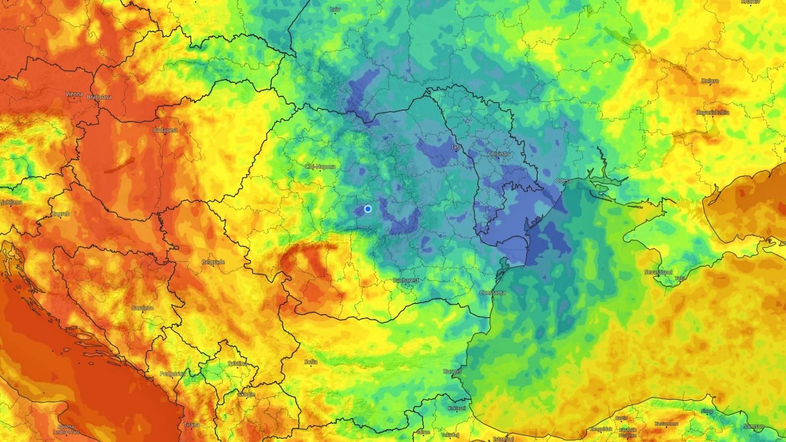 Vremea ATENTIONAREA ANM Oficiala NOWCASTING ULTIMA ORA 3 August 2024 Romania