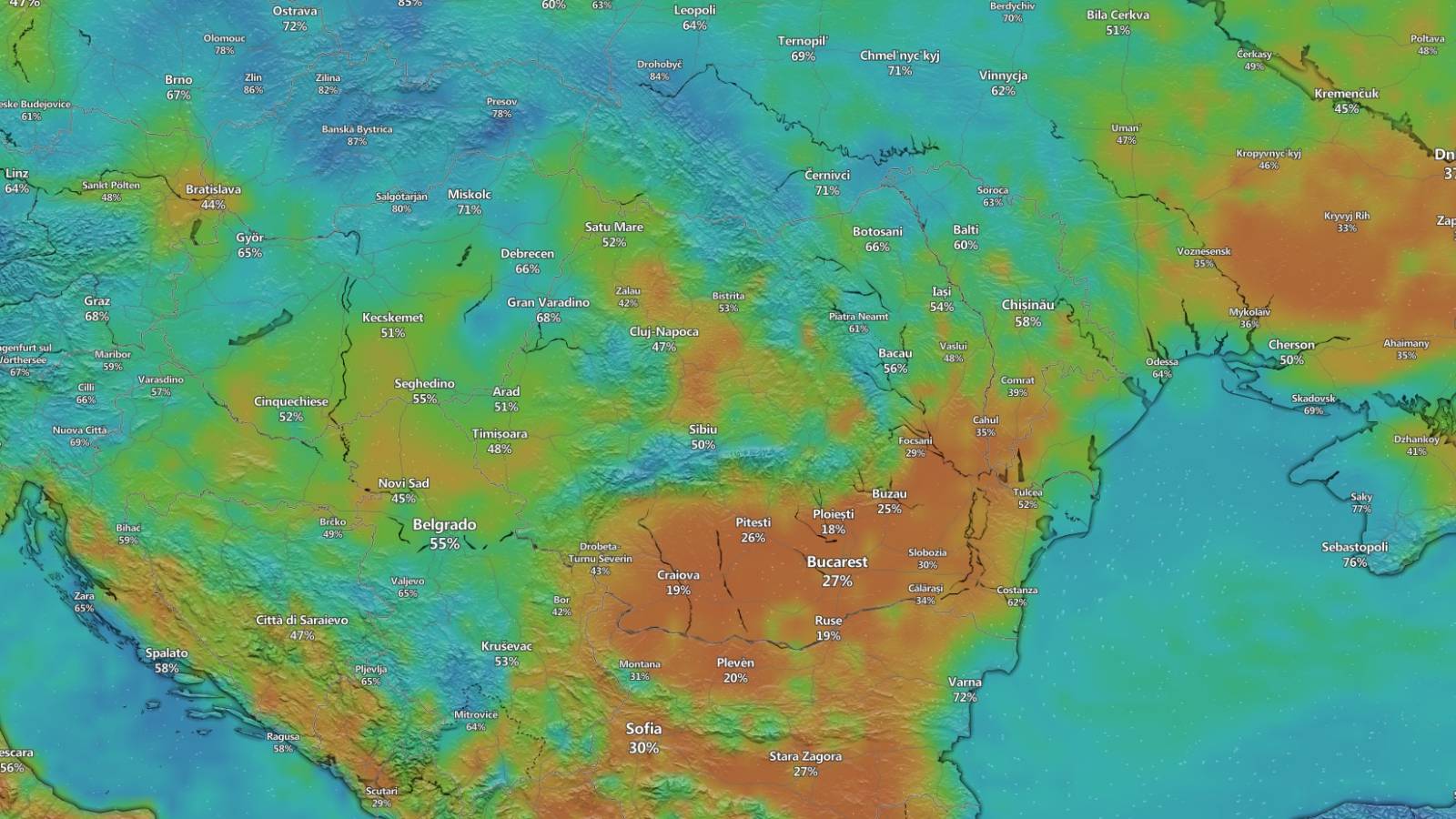 Vremea Prognoza Meteorologica ANM Oficiala ULTIM MOMENT Estimari 30 zile Romania