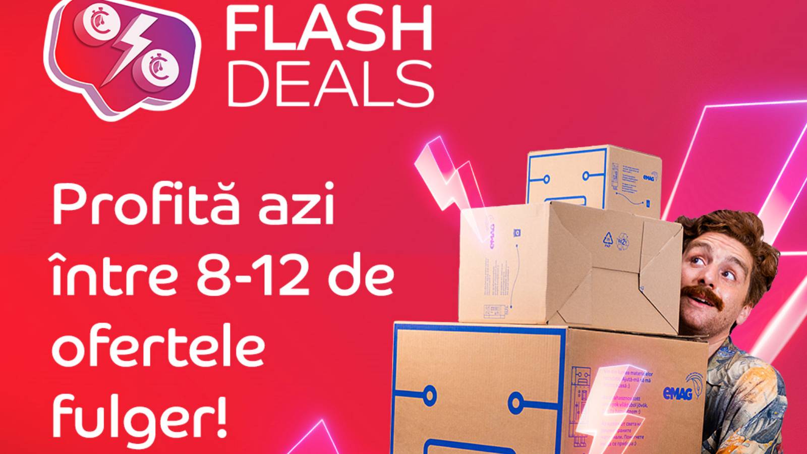 eMAG EXTRA Reduceri 30% Flash Deals Azi România