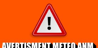 ANM AVERTISMENT Meteorologic NOWCASTING Oficial ULTIM MOMENT 19 Septembrie 2024