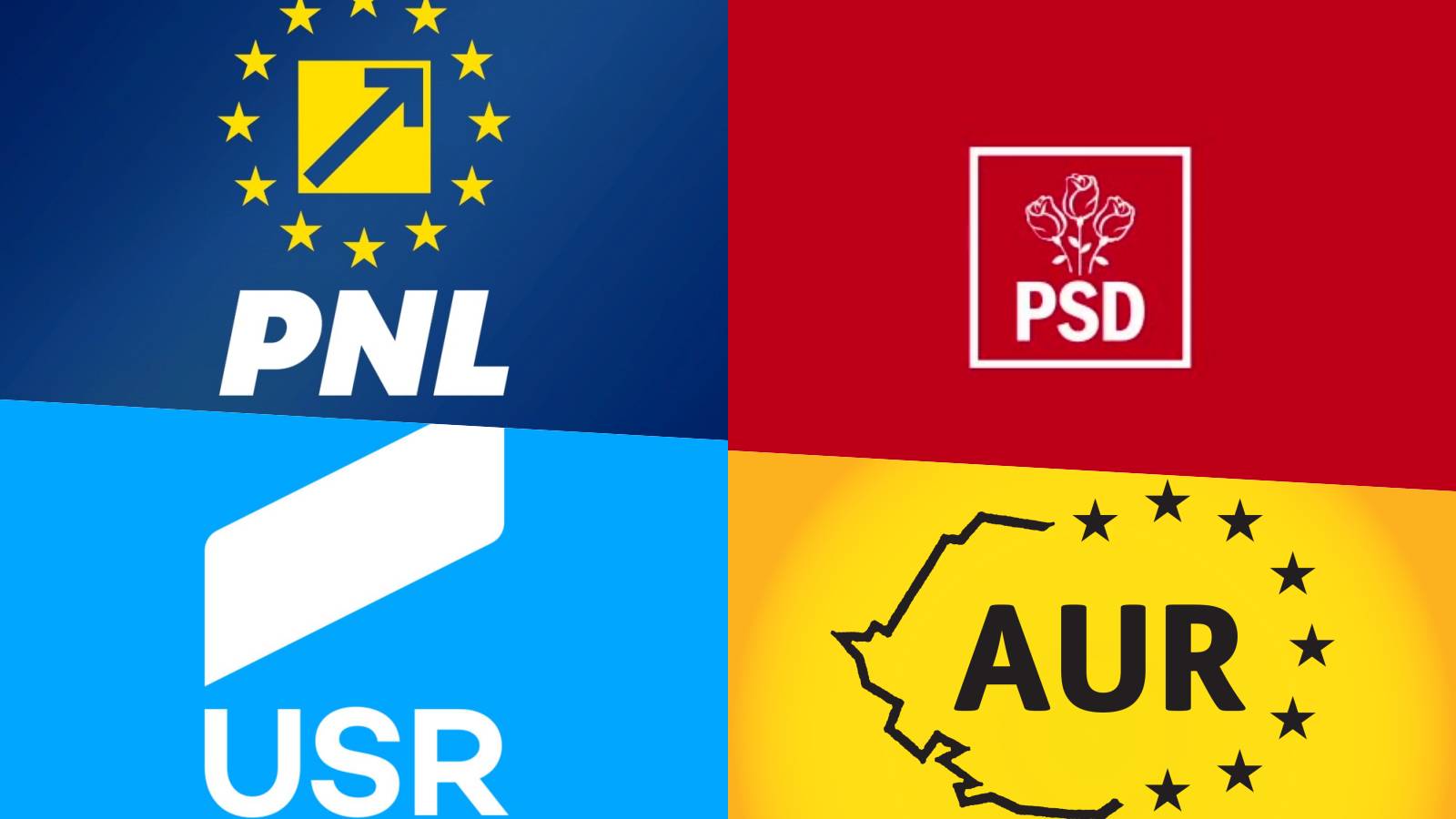 PNL, USR, UDMR, PSD coalitie parlament prezidentiale