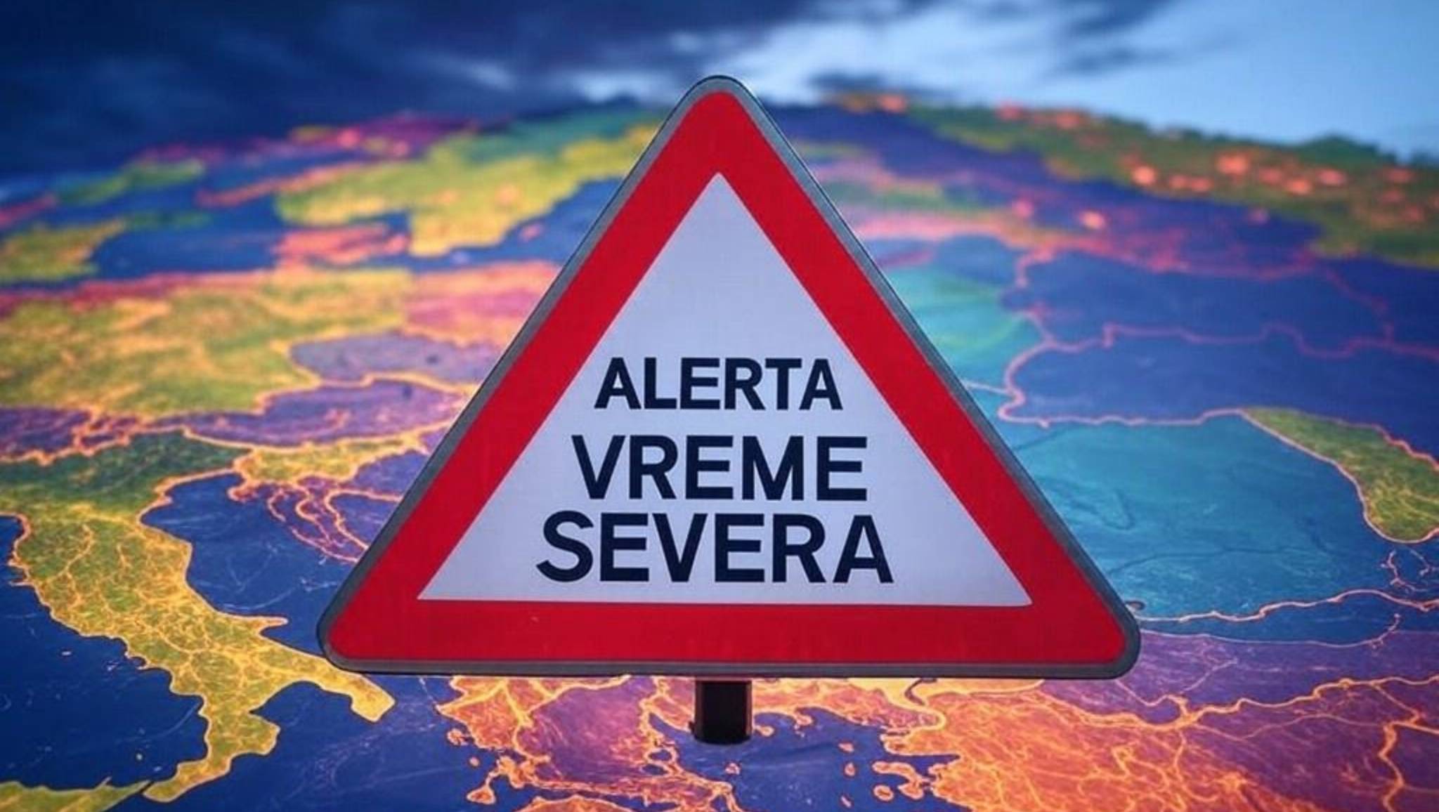 ALERTA de Vreme SEVERA Meteorologica ANM Oficiala NOWCASTING in Romania pe 8 Ianuarie 2025