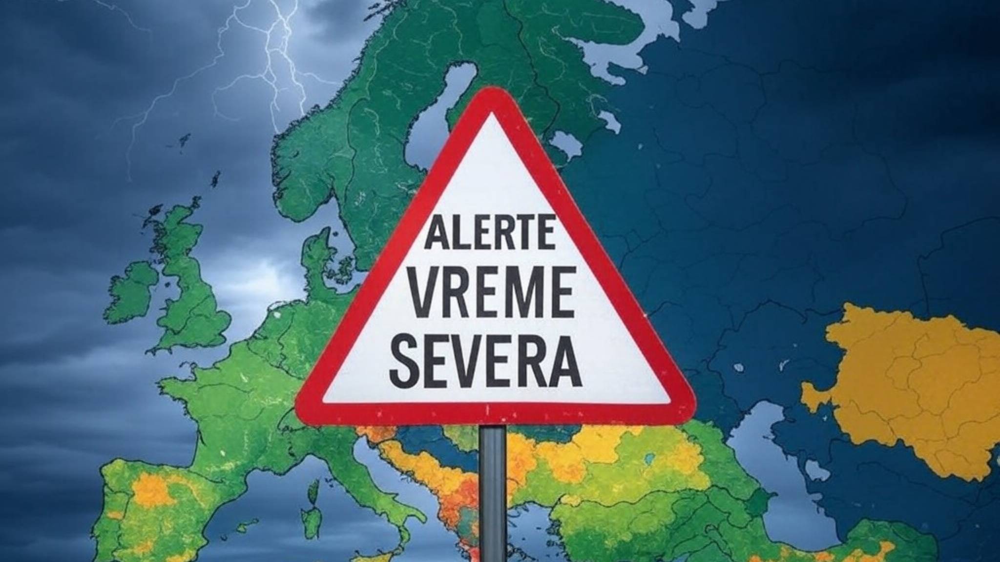 ANM: 3 Coduri cu ALERTE Meteo NOWCASTING Oficiale de Vreme SEVERA Imediata pentru Romania pe 19 Ianuarie 2025