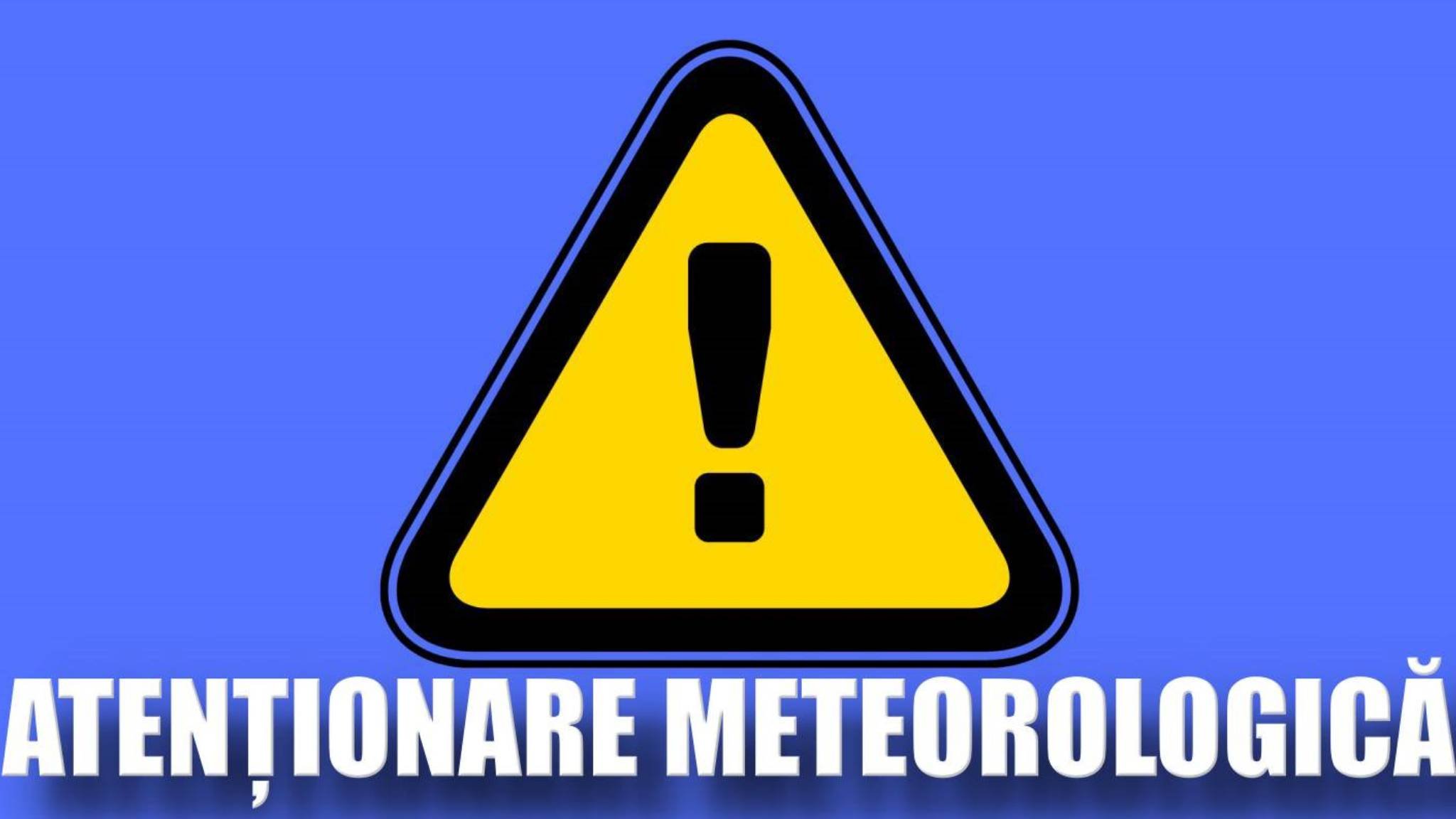 ANM: AVERTIZAREA Meteo NOWCASTING Oficiala de Vreme SEVERA Imediata pentru 24 Ianuarie 2025 in Romania