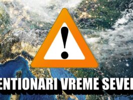 ANM Doua ATENTIONARI Oficiale Meteorologice NOWCASTING Vreme SEVERA Imediata Romania 31 Ianuarie 2025