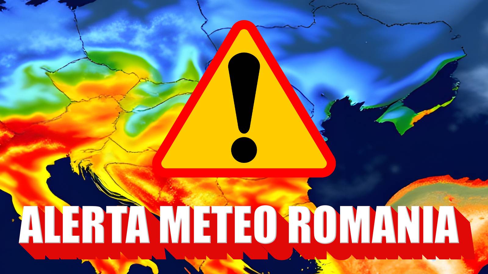 AVERTIZAREA NOWCASTING Meteorologica ANM Oficiala de Vreme SEVERA pe 7 Ianuarie 2025 in Romania