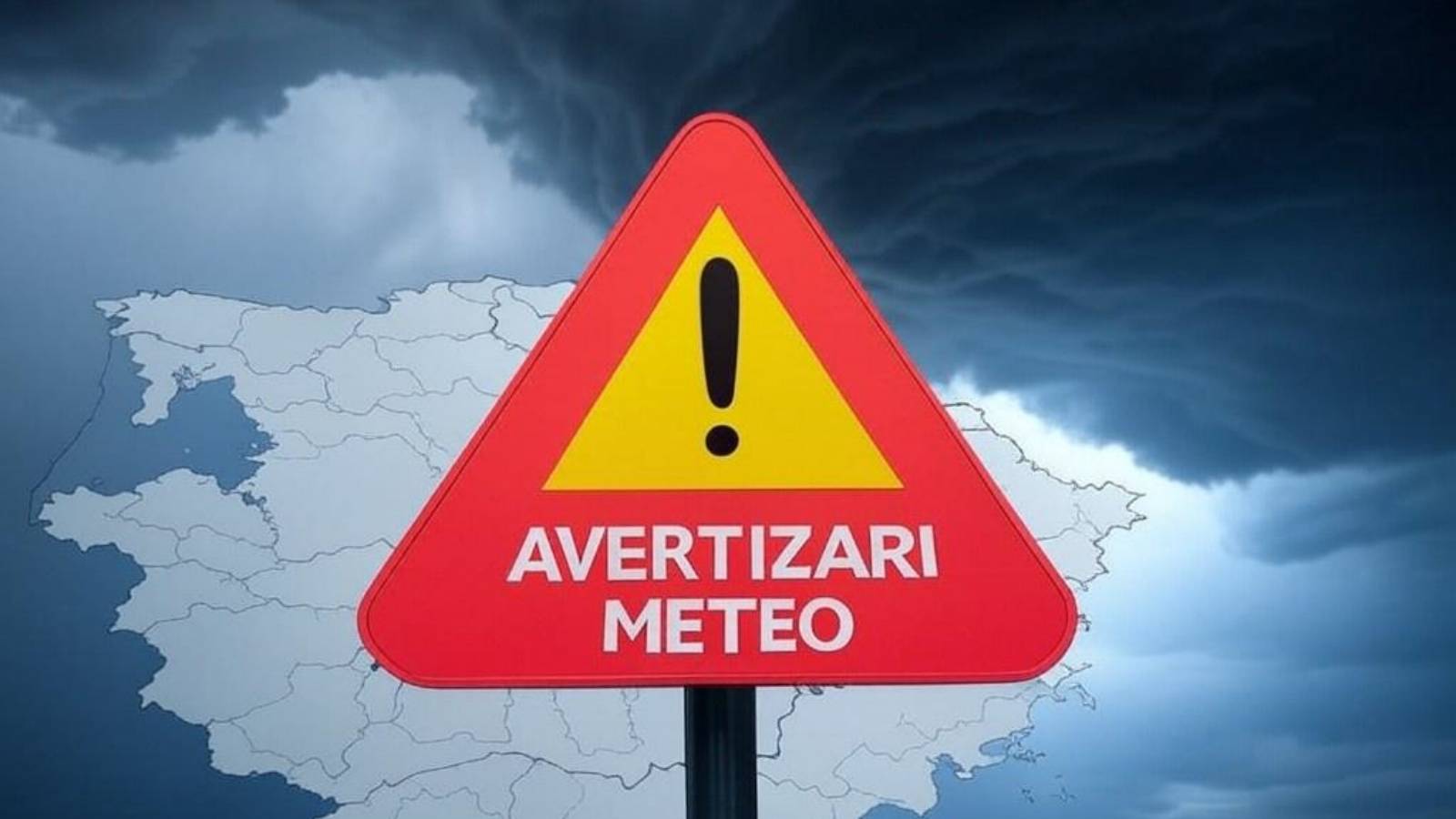 Cod PORTOCALIU cu AVERTIZARE Meteorologica ANM Oficiala NOWCASTING de Vreme SEVERA pe 10 Ianuarie 2025